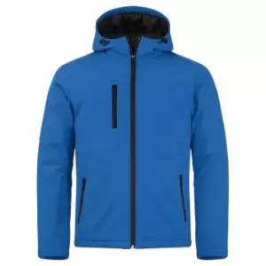 Image of Clique Mens Padded Soft Shell Jacket (XS) (Royal Blue)