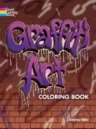 Image of graffiti art coloring book