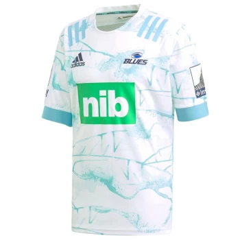 Image of adidas Blues Parley Rugby Shirt 2020 - White