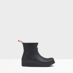 Image of Hunter Womens Original Play Short Wellies - Black - UK 7