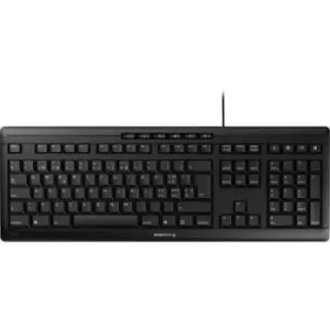 Image of CHERRY Stream USB Keyboard Swiss, QWERTZ, Windows Black