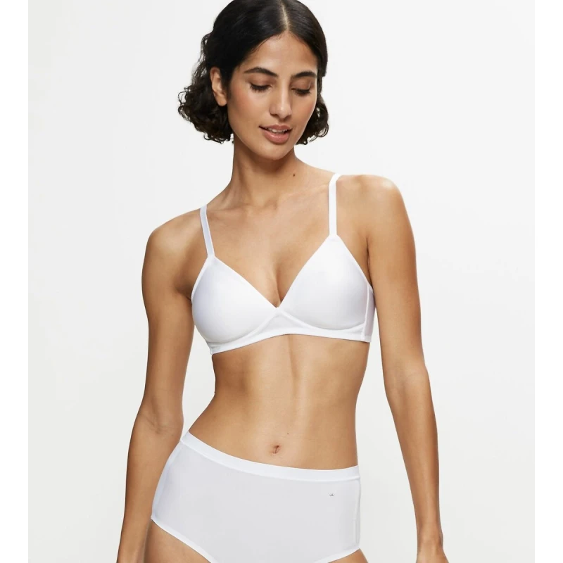 Image of Triumph Soft Sensation Bra Without Underwiring White Polyamide 34A