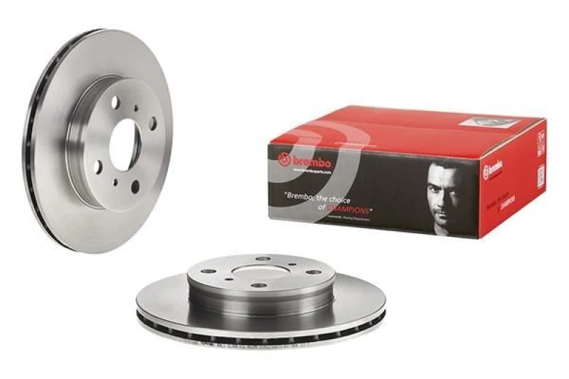 Image of BREMBO Brake disc BREMBO 09.5536.20
