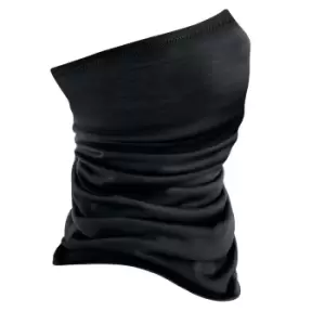 Image of Beechfield Morf Merino Wool Snood (One Size) (Black)