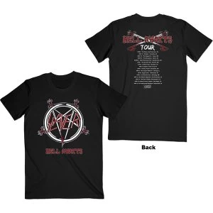 image of Slayer - Hell Awaits Tour Unisex Large T-Shirt - Black