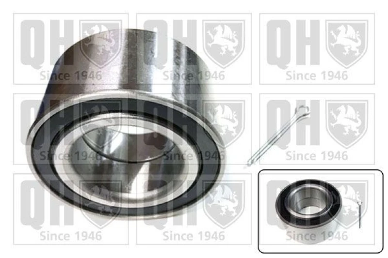 Image of QUINTON HAZELL Wheel bearing kit QUINTON HAZELL QWB1644