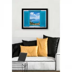 Image of SC0895 Multicolor Decorative Framed MDF Painting