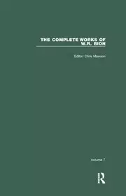 Image of The Complete Works of W.R. Bion Volume 7