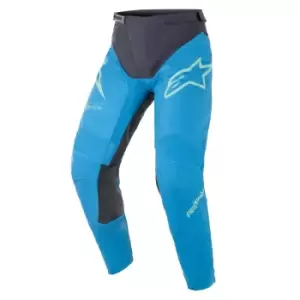 image of Alpinestars Racer Braap Ocean Blue Mint 30