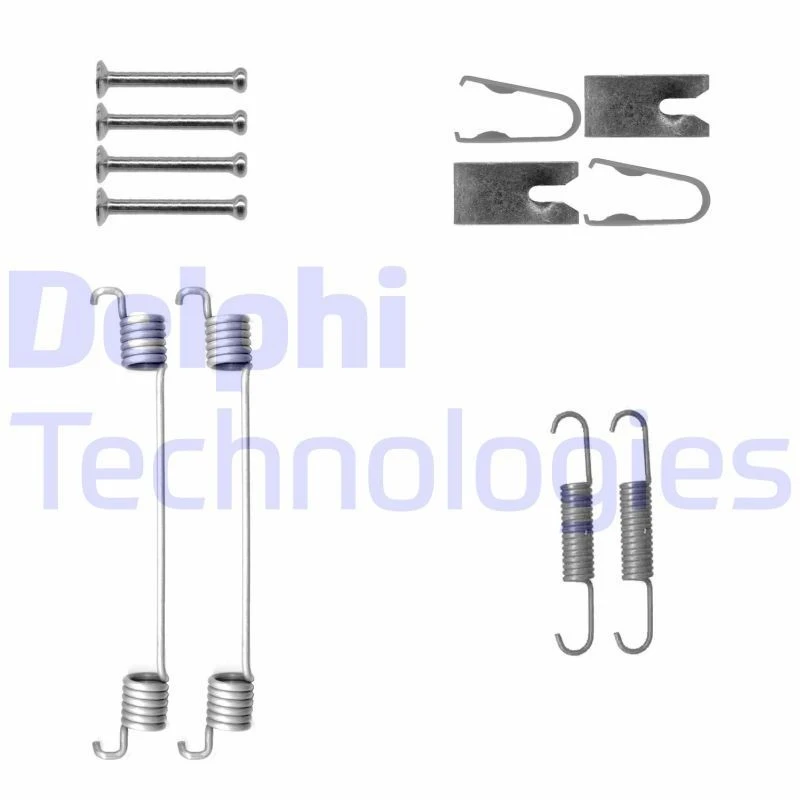 Image of DELPHI Brake shoe fitting kit DELPHI LY1431