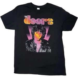 Image of The Doors - Jim Beam Unisex Large T-Shirt - Black