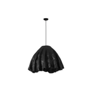 image of Larissa Arlioti Ceiling Pendant Fabric Polyester Black 1x E27 Max 15W