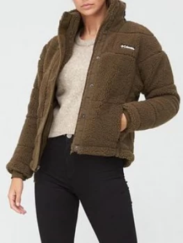 Image of Columbia Lodge Baffled Sherpa Fleece - Olive