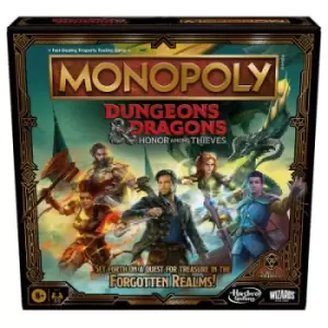 Image of Monopoly Dungeons & Dragons: Honor Among Thieves for Puzzles and Board Games