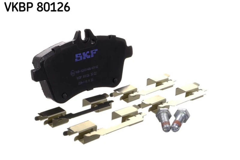 Image of SKF Brake pad set SKF VKBP 80126