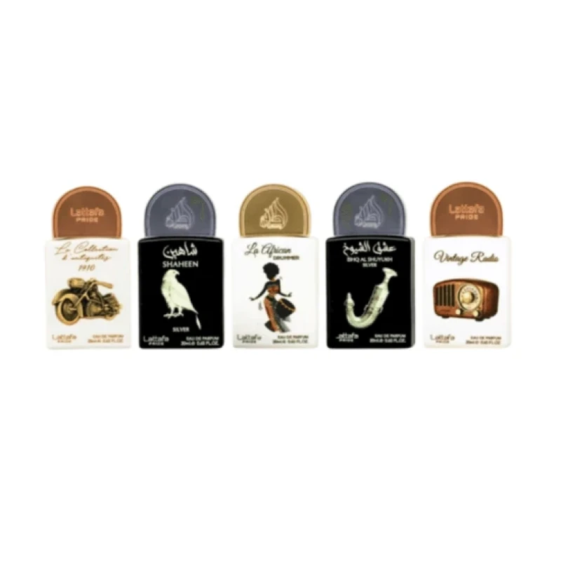 Image of Lattafa Pride Collection No. 5 Eau de Parfum Gift Set 5 x 20ml