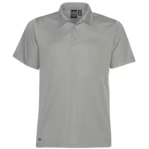 Image of Stormtech Mens Eclipse H2X-Dry Pique Polo (S) (Cool Silver)
