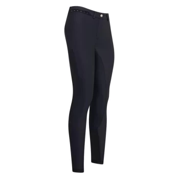 image of Eurostar Equitation Queen FD Fullgrip Breeches Ladies - Shiny Navy