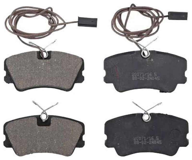 Image of A.B.S. 36819 Brake pad set with integrated wear sensor Brake Pad Set,disc brake (402)