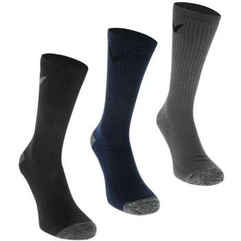 image of Callaway Opti Dri 3 Pack Golf Socks - Multi