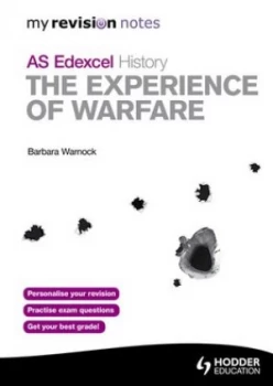 Image of As Edexcel History. the Experience of Warfare by Barbara Warnock Paperback