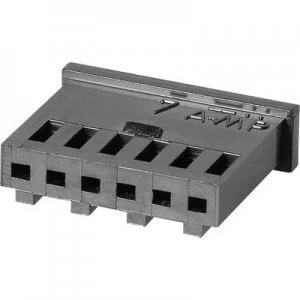 Image of TE Connectivity 280358 Socket enclosure cable AMPMODU MOD II Total number of pins 2 Contact spacing 2.54mm