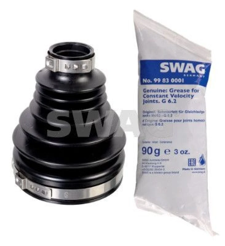 Image of CV boot kit, drive shaft SWAG 33 10 2948