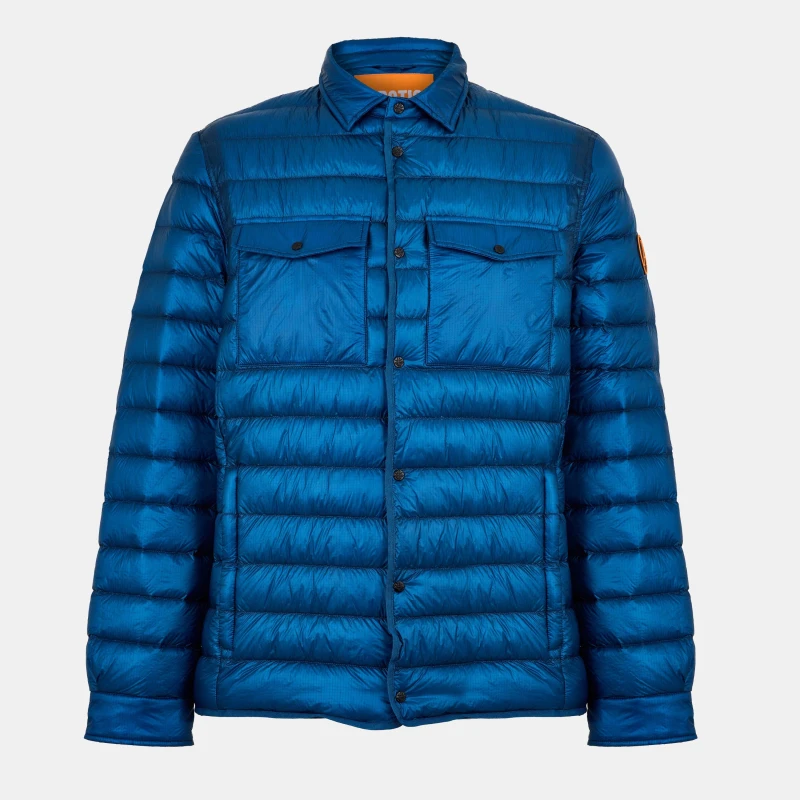 Image of Arctic Army Mens Commando Water Resistant Down Jacket Cobalt C0055 male X Small