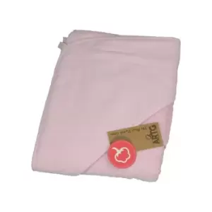 image of ARTG Baby Hooded Towel (One Size) (Light Pink)