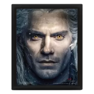 Image of The Witcher Framed 3D Effect Poster Pack Intertwined 26 x 20cm (3)