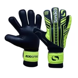 image of Sondico Aerospine Goalkeeper Gloves - Black