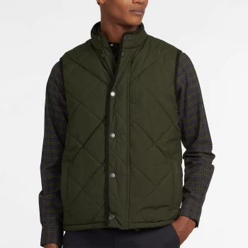 image of Barbour Mens Harley Gilet - Sage - S