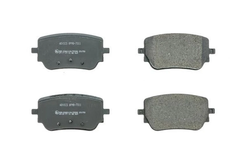 Image of AISIN BPMB-7011 Brake pad set Brake Pad Set,disc brake (402)