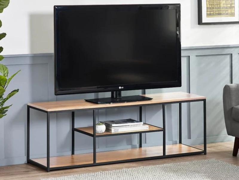 Image of Julian Bowen Tribeca Sonoma Oak TV Unit
