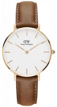 image of Daniel Wellington Classic Durham Unisex Rose Gold Case Watch