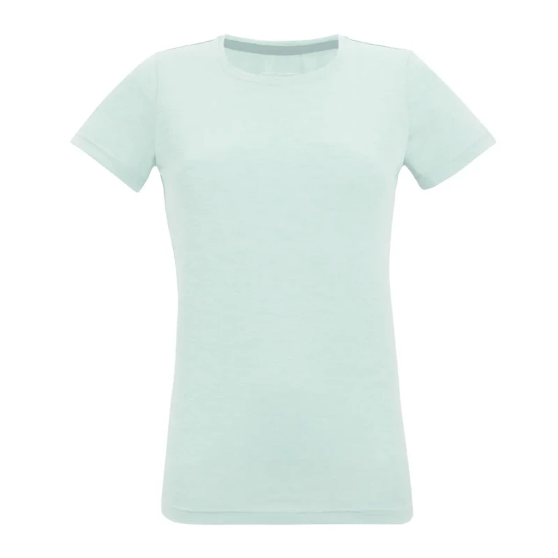 Image of Regatta Womens Fingal Edition Walking T-Shirt in Duck Egg Blue Size: 10 Duck Egg Blue Female 10