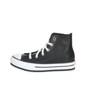 image of CONVERSE Sneakers Girls Black Pelle