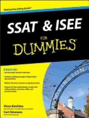 Image of ssat and isee for dummies