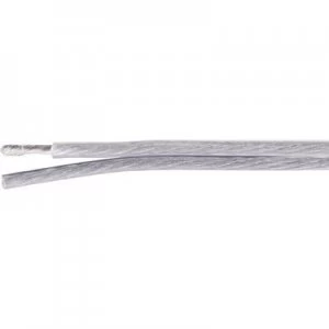 Image of Speaker cable SPEAKER FLATTWIN 2 x 2.50 mm Transparent
