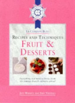 Image of Fruit and Desserts by Jeni Wright and Eric Treuille and Cordon Bleu Book