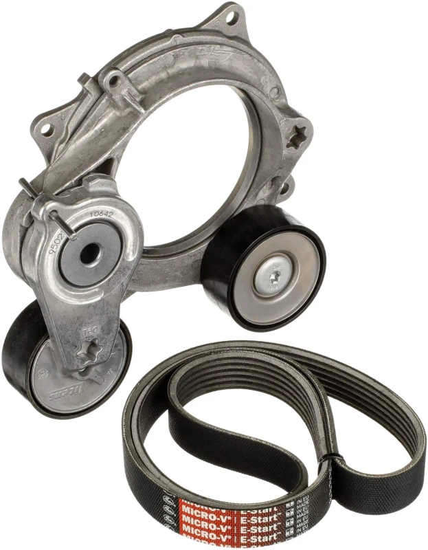 Image of GATES K016PK882EST V-ribbed belt set G-Force C12 V-Ribbed Belt Set (542)