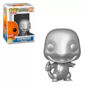 image of Pokemon Charmander Metallic Funko Pop! Vinyl