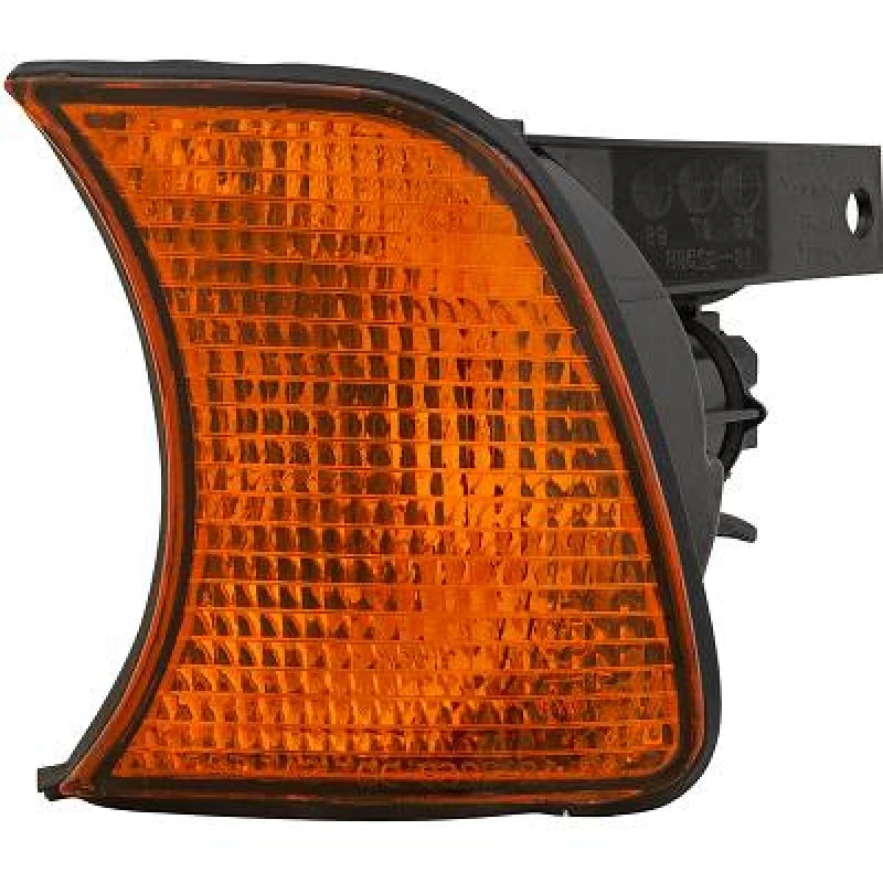 Image of DIEDERICHS 1222071 Turn Signal Left Front, yellow, with plastic socket Indicator (62)