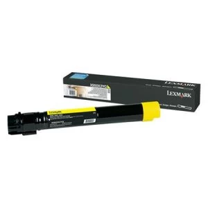 image of Lexmark X950X2YG Yellow Laser Toner Ink Cartridge