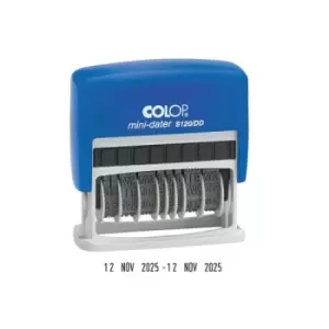 Image of Colop S120/DD Double Dater Self Inking Stamp 131983