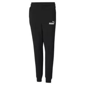 Puma Tapered Fleece Pants Junior Boys - Black