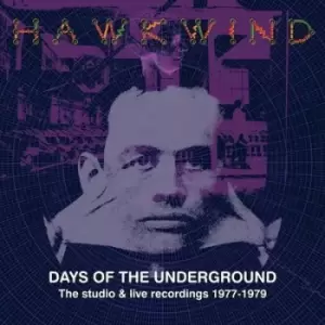 image of Days of the Underground The Studio & Live Recordings 1977-1979 by Hawkwind CD Album