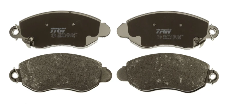 Image of TRW GDB1424 Brake pad set with acoustic wear warning Brake Pad Set,disc brake (402)