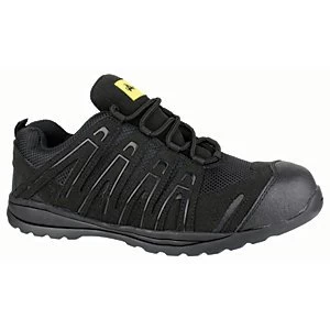 image of Amblers Safety FS40C Safety Trainer - Black Size 11