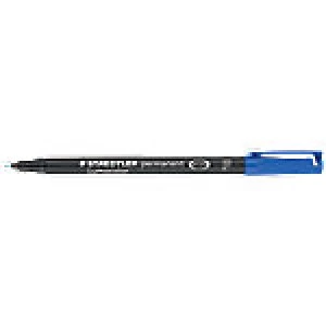 Image of STAEDTLER OHP Marker 317 Bullet 0.6mm Blue 10 Pieces